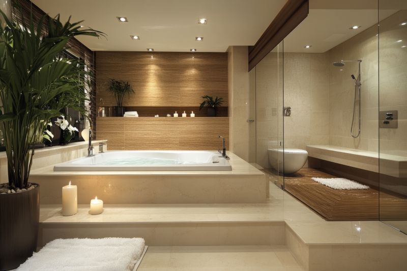 Large Bathtub Installation
